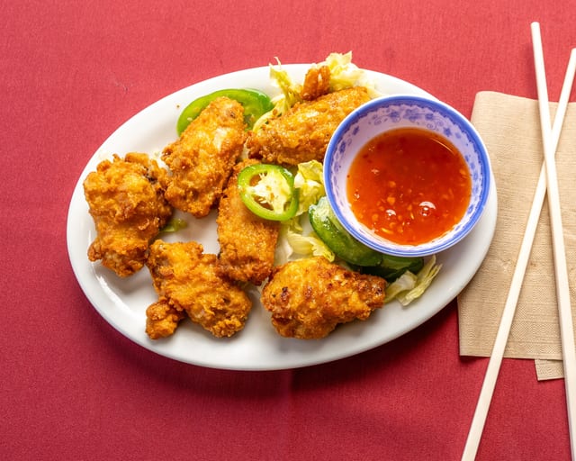 Jalapeño Buttered Chicken Wings (6).