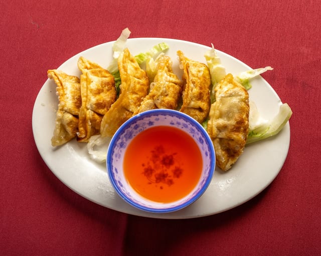 Fried Dumplings (Pork & Vegetables) (6).